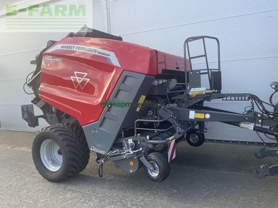 Empacadora gigant - Massey Ferguson - rb 4160 v xtra