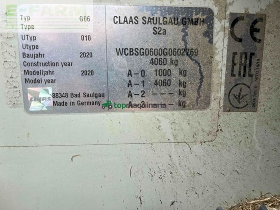 Henificador - Claas - liner 3600
