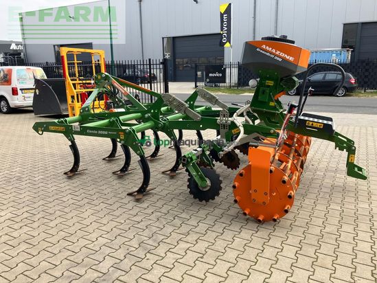 Cultivador - Amazone - Cenio 3000 met kooirol SW 600 & GreenDrill 200-E