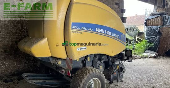 Empacadora gigant - New Holland - roll-belt 180 superfeed