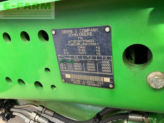 Tractor agrícola - John Deere - 6215r tractor (st24593)