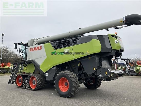 Cosechadora de Cereal - Claas - trion 750 tt