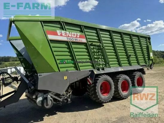 Remolqu agrícola - Fendt - tigo 90 xr-d