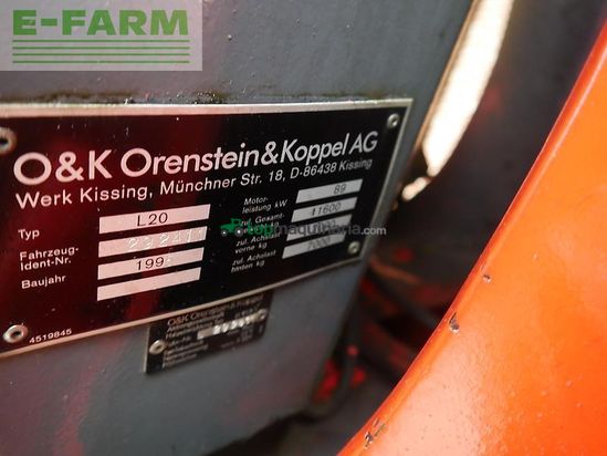 Minicargadora - O&K - l20