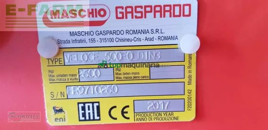Grada de disco - Maschio - veloce 500