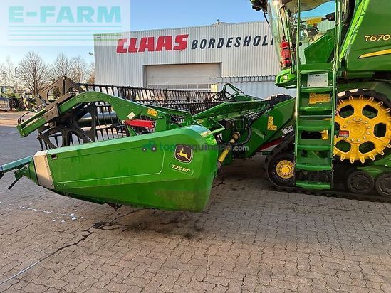 Cosechadora de Cereal - John Deere - t 670 i raupe