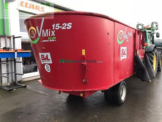 Remolqu esparcidor - BVL - v-mix plus 15-2s