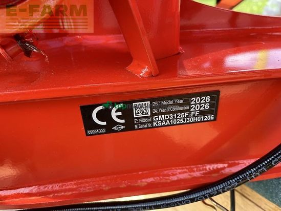 Cortacésped manual - Kuhn - gmd 3125f-ff, frontmähwerk