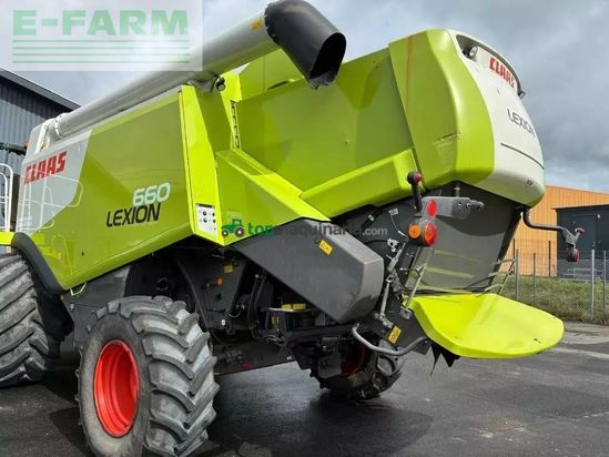 Cosechadora de Cereal - Claas - lexion 660 4wd
