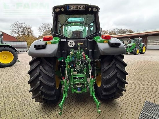 Tractor agrícola - John Deere - 6120m inkl. john deere 603r