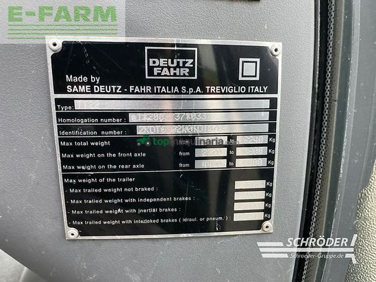 Tractor agrícola - Deutz-Fahr - agrotron k 610