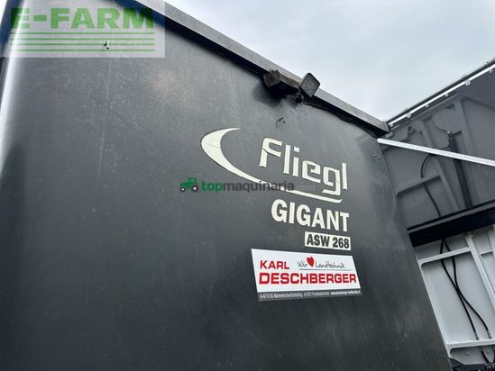 Cinta transportadora de forraje - Fliegl - asw 268