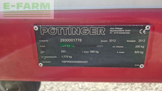 Henificador - Pöttinger - euro top 691 a