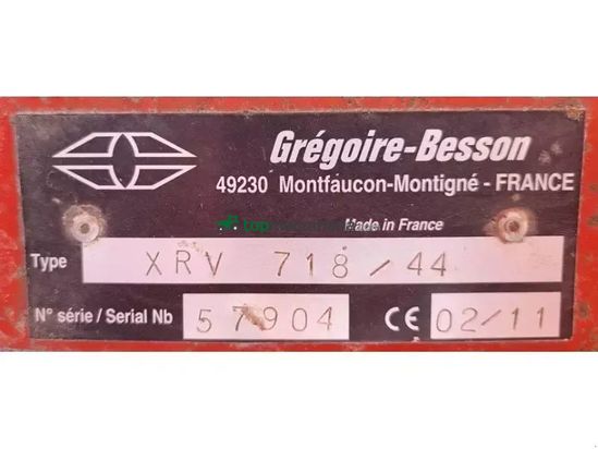 Grada de disco - Gregoire Besson - xrv