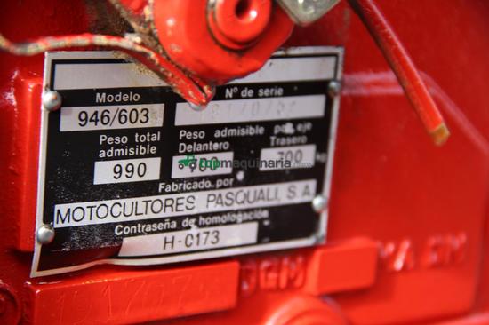 Mini tractor Pasquali modelo 946