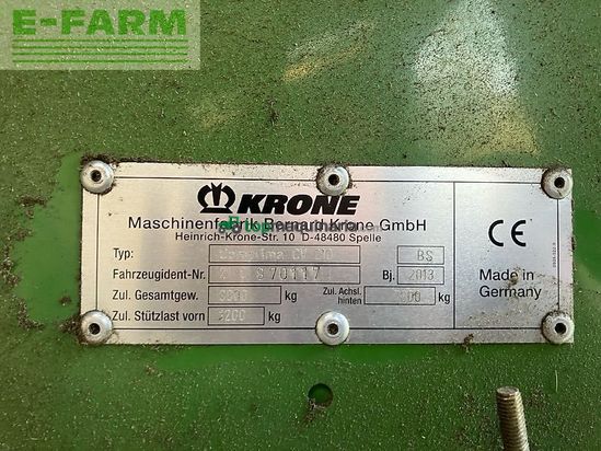 Empacadora gigant - Krone - comprima cv 210