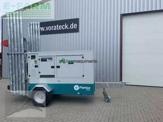 Riego - Ferbo - fox dieselaggregat mit 40 kva und unterwasserpumpe