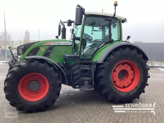 Tractor agrícola - Fendt - 724 s4 profi+ | rtk, fzw, radgewichte...