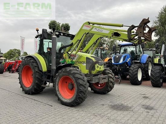 Tractor agrícola - Claas - arion 420 cis + claas fl100