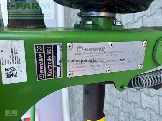 Henificador - Krone - kwt 10.02/10