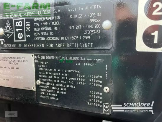 Tractor agrícola - Case IH - puma cvx 160