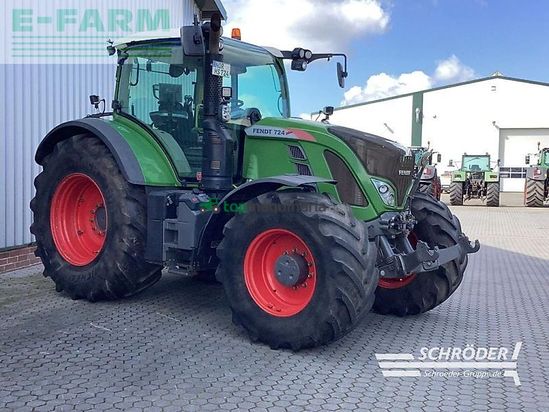 Tractor agrícola - Fendt - 724 vario s4 profi plus ProfiPlus