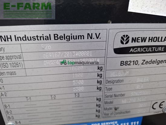 Empacadora gigant - New Holland - bb 1270 rc loopmaster / bb1270