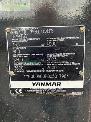 Minicargadora - Yanmar - v80/5-ato