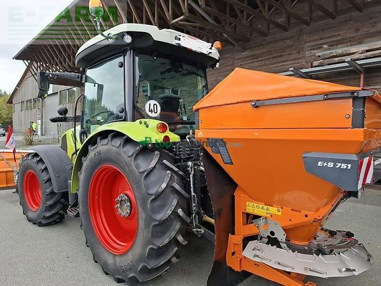 Tractor agrícola - Claas - atos 330 mit schneeschild/streuer