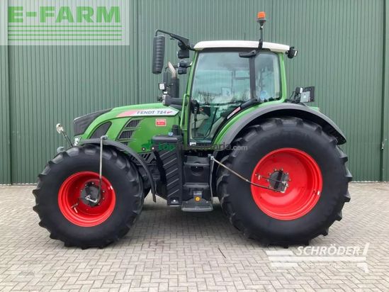 Tractor agrícola - Fendt - 724 vario s4 profi plus
