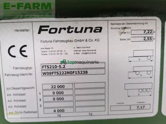 Volquet - Fortuna - fts 210/ 5.2/ 40 km/h