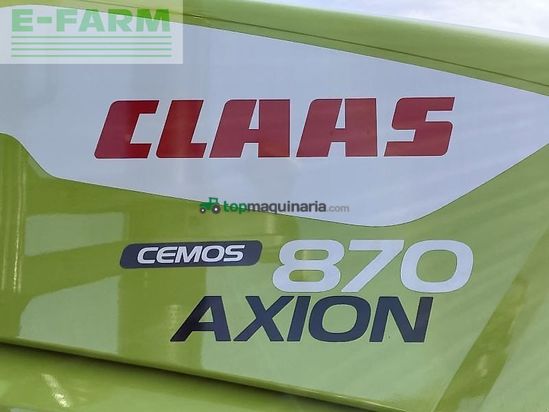 Tractor agrícola - Claas - axion 870 cmatic cebis focus CMATIC CEBIS