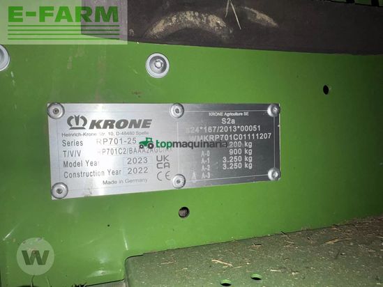 Empacadora gigant - Krone - comprima cf 155 xc
