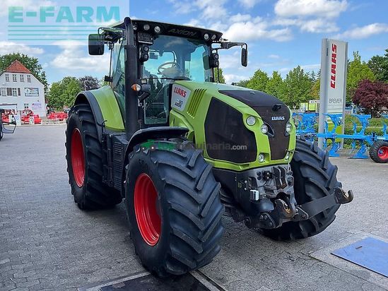 Tractor agrícola - Claas - axion 810 trimble ptg-regelanlage