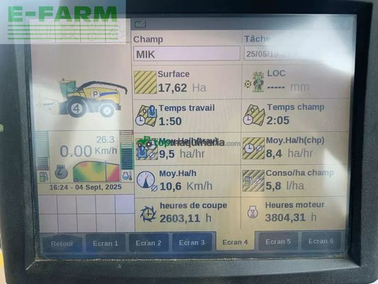 Cosechadora de Cereal - New Holland - fr 550