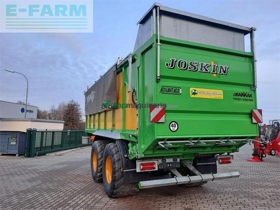 Remolqu agrícola - Joskin - drakkar 7600/33d180