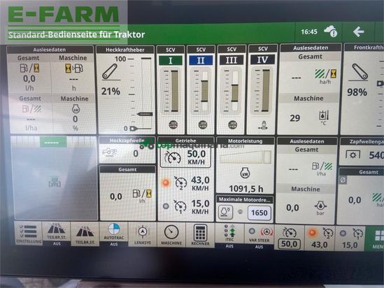 Tractor agrícola - John Deere - 6r250