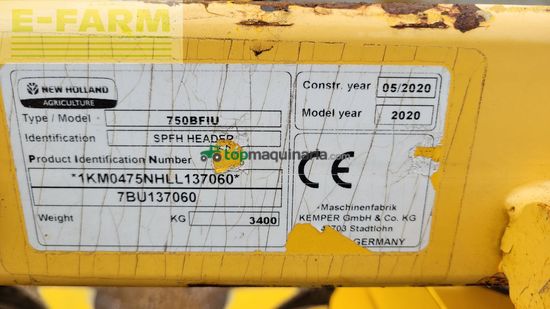 Cosechadora de Cereal - New Holland - fr 780 (stage v)