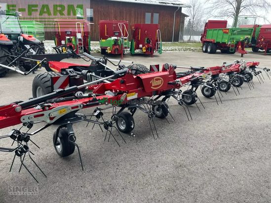 Henificador - Vicon - fanex 1344 c - fahrwerk 12 kreisel