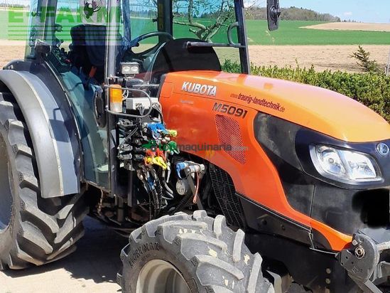 Tractor agrícola - Kubota - m 5091n-hopfen