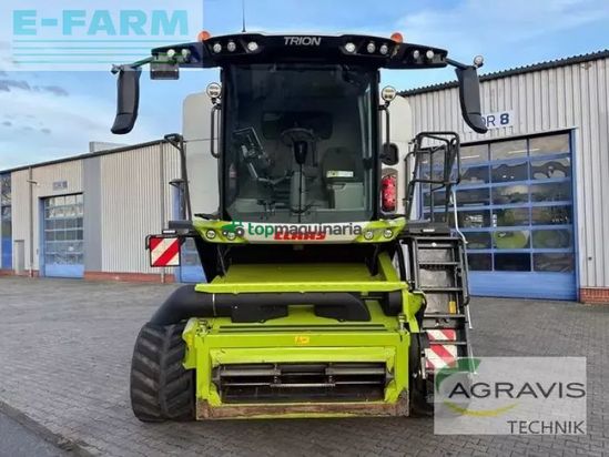 Cosechadora de Cereal - Claas - trion 660 terra trac allrad
