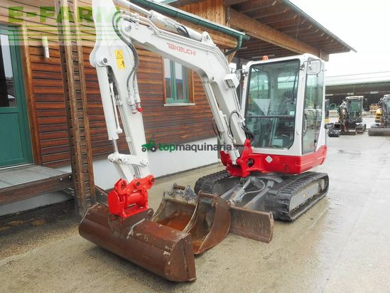 Excavadora - Takeuchi - tb 235 (3.605kg) powertilt hydr. sw + 3 löffel
