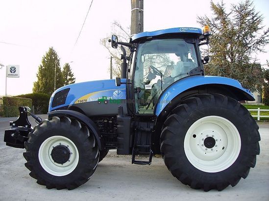 Tractor agrícola - New Holland - t6070 range & power command