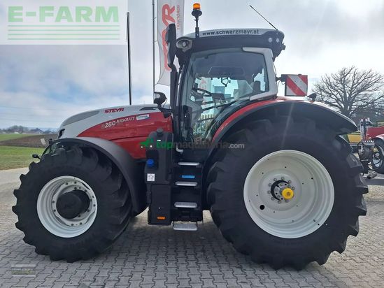 Tractor agrícola - Steyr - 6280 absolut cvt