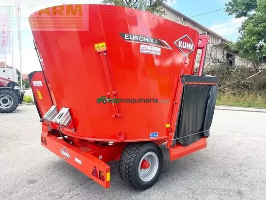 Remolqu esparcidor - Kuhn - euromix i 870 futtermischwagen