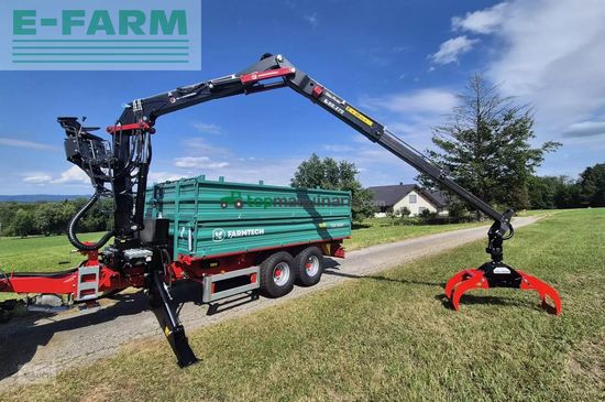 Volquet - Farmtech - tdk 1500f + kran