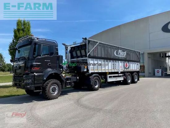Cinta transportadora de forraje - Fliegl - ass 298 agro truck 50 jahre