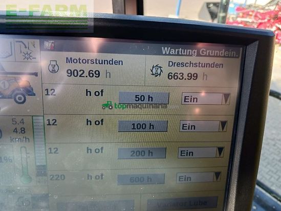 Cosechadora de Cereal - New Holland - cr 8.80