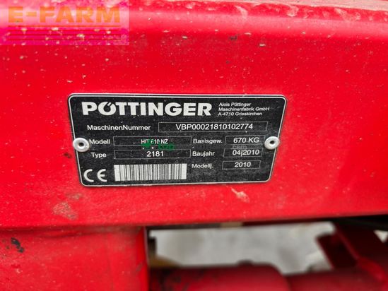 Henificador - Pöttinger - hit 610 nz