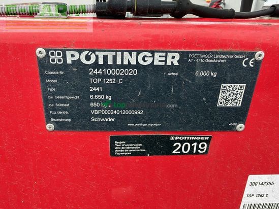 Henificador - Pöttinger - top 1252 c
